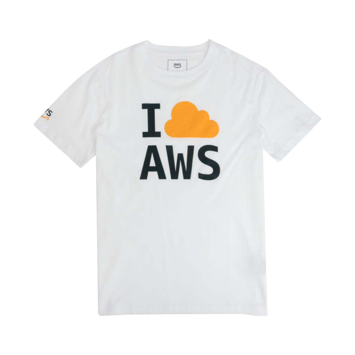 AWS Cloud AWS T-Shirt – White