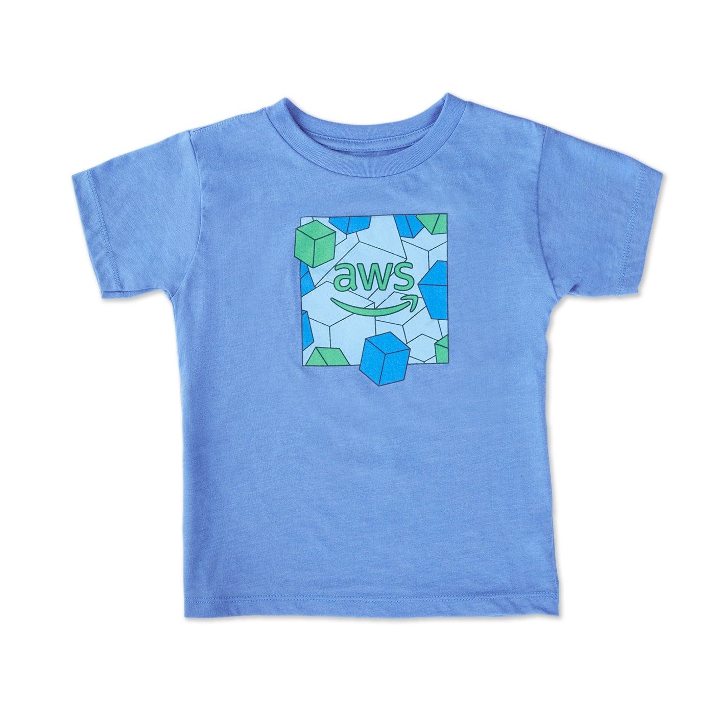 AWS Toddler Building Block T-Shirt – Blue