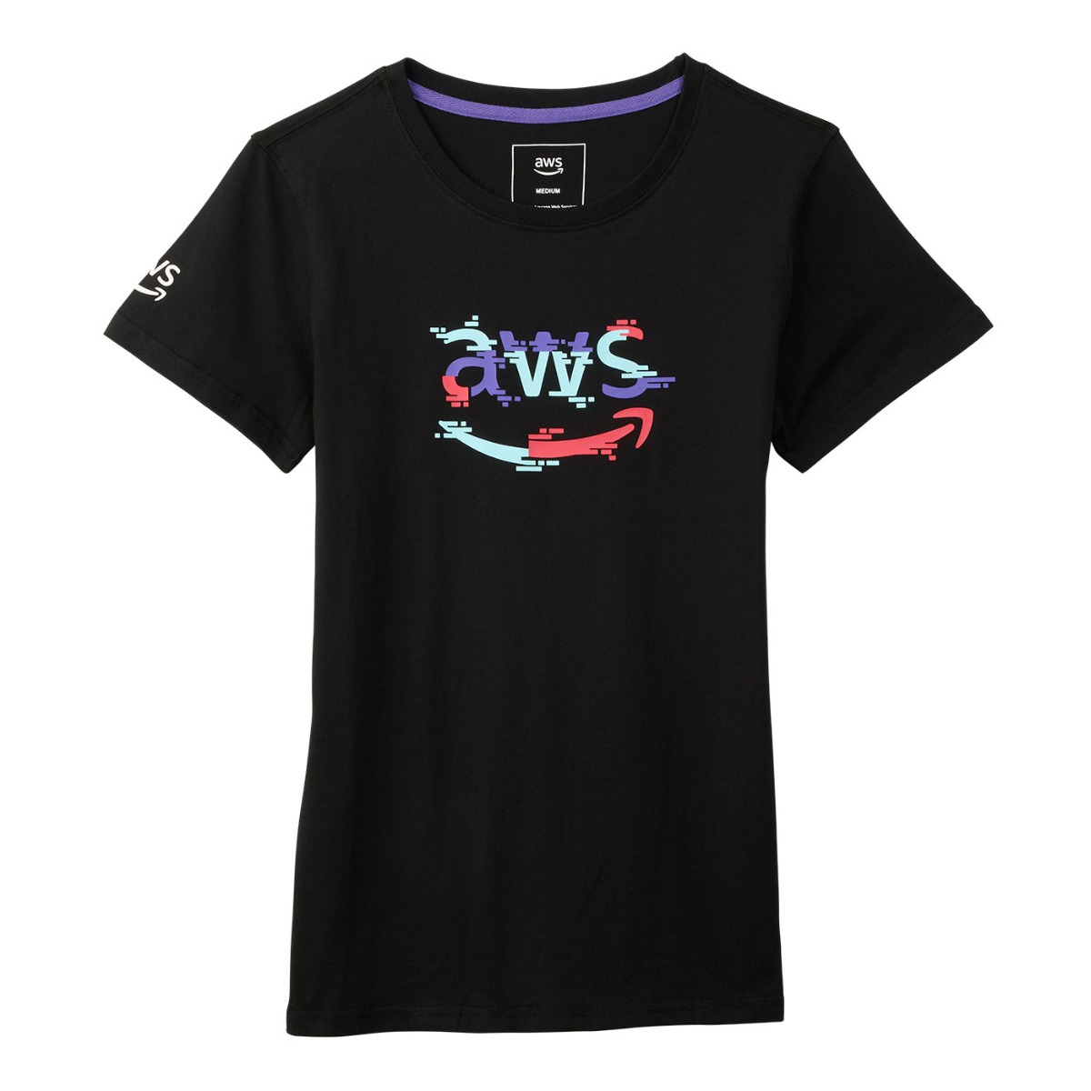 AWS Fitted Remix T-shirt - Black primary image
